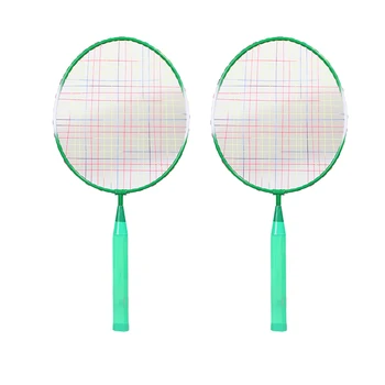 1 Set Badmintono Raketės Vaikams Badmintono Mokymo Priemonė, Lauko Sporto Žaisti Žaislų Rinkinys Trys Kamuoliukai