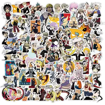 10/50/100VNT Japonų Anime Soul Eater Lipdukai Šalmas 