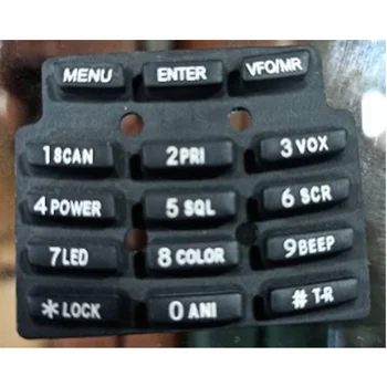 10 vnt Gumos klaviatūros mygtuką Puxing PX-777 arba PX-777 plus radijo stotys