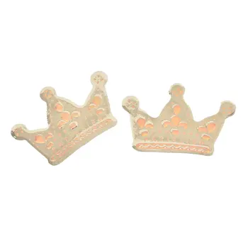 100vnt/50pcs Princess Crown Tortas Topper Vestuvių, Gimtadienio Dekoracijas Priedai Džiaugtis Šalies Cupcake Susitvarko