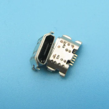 10vnt Micro USB 5Pin Jungtis socket Duomenų įkrovimo lizdas uodegą kištuką į 