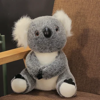 13-28CM Kawaii Modeliavimas Koala Pliušinis Žaislas Gyvūnų Tėvų-Vaikų Santykių, Komfortą Lėlė Baby Mėgstamiausia Šventė Gimtadienio Dovana