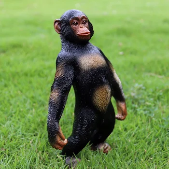 15cm Modeliavimas Laukinių Gyvūnų Modelio Kietojo Orangutan Beždžionė Veiksmų Skaičiai Ornamentu Vaikas Pažinimo Švietimo Žaislas Vaikams, Dovana