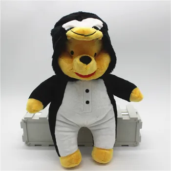 1piece 30cm mielas lokys suknelė pingvinas mielas gyvūnų pliušinis minkšti žaislai įdaryti lėlės