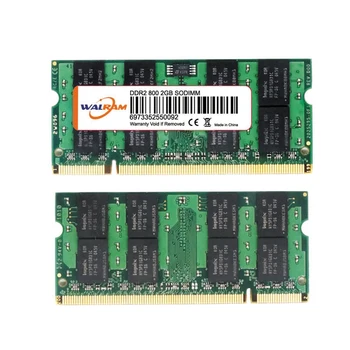200 Pin 2GB DDR2 800MHz Atminties Modulis Notebook Laptop RAM Suderinama Kompiuteris, Nešiojamas Atminties Nešiojamojo kompiuterio motininė Plokštė, RAM