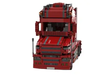 2021 Naujas 2820PCS Naujų technologijų sunkvežimių priekabos blokas Scania sunkvežimių t 580 
