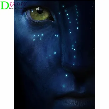 2021 Naujas Pilnas Turas Avatar Filmo Diamond piešimo Diamond siuvinėjimo 5D 
