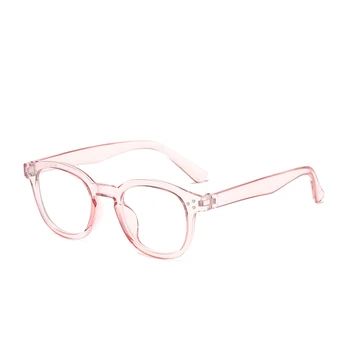 2021 naujas stabdžių mėlyna šviesa akinius plokščias veidrodis didelis rėmas retro vyrų ir moterų mados prabangių aišku, akiniai ratas merginos akiniai