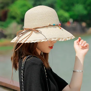 2021 Naujų laukinių panamos skrybėlė medvilnės Sulankstomą Žvejo skrybėlės siuvinėjimo kibiro kepurę vasaros lauko kelionių saulės, skrybėlę, hip-hop ' o kepuraitės