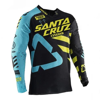 2021 Santa Cruz Enduro Kalnų Kalnų Dviračių Megztiniai MX, Motokroso, BMX Lenktynių Jersey DH ilgomis Rankovėmis Dviračių Drabužius MTB T-shirt
