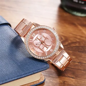 2021 specialus pasiūlymas nauji aukštos kokybės CH ponios sporto kvarciniai laikrodžių mados rožinė aukso, nerūdijančio plieno, kalnų krištolas skaitmeninis žiūrėti