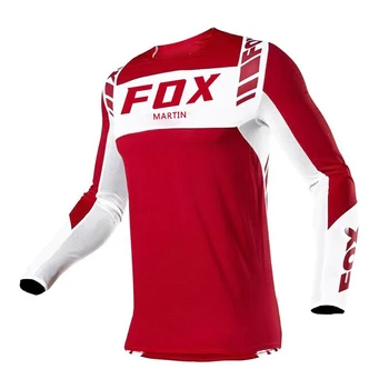 2021 Vyrų Kalnų Megztiniai RACE FACE Kalnų Dviračių MTB Marškinėliai Offroad DH Motociklo Jersey Motokroso Sportwear MARTIN FOX