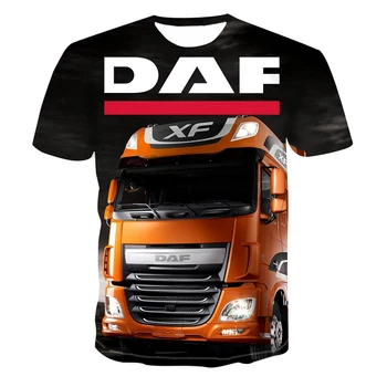 2021 vėliau kaip vyriški T-shirt trimatis sunkiųjų sunkvežimių mados trumparankoviai O-Kaklo vyrų negabaritinių marškinėliai trucker tendencija viršų