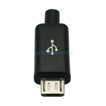 20PCS Micro USB Male Plug Jungčių 
