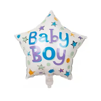 2pcs18 colių turas kūdikio lytį, atskleidžia, kūdikio pirmojo gimtadienio apdailos baby berniukas ir mergaitė aliuminio balionas