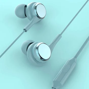 3.5 mm Laidinio Clear Stereo Muzikos Ausines In-Ear Sporto Ausines su Mic Earhuds In-ear 3.5 mm Triukšmo Sumažinti Earhone Telefono PC
