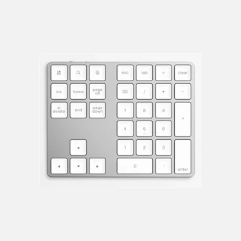 34 Klavišus Laidinio Mechaninė Skaičių Klaviatūros Žirklių-Switch Mini Skaitmeninis Numpad už iMac/Mac Pro/MacBook/MacBook Air/Pro Nešiojamas KOMPIUTERIS