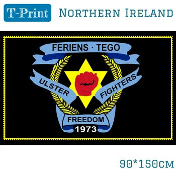 3ft x 5ft Šiaurės Airijos karalystės Vėliava 150* 90 cm Olsterio Gynybos Asociacija Vėliavos Poliesteris Reklama