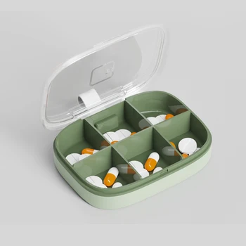 4 / 6-cell nešiojamų tablet lauke tablet platintojas pakuotės, dėžutės balionėlis planšetinio kompiuterio atminties pakuotės, dėžutės mini narkotikų valdytojas tablet