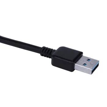 4-Port Ultra-Plonas Dizainas Aišku, USB 3.0 Signalas Super Greitis 5Gbps Centru Tablet Nepriklausomo Tiekimo Suteikia Galią Prisijungę