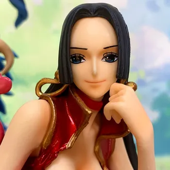 41cm GK Žaidimas Statula Japonų Anime One Piece Boa Hancock Su Šviesos Anime PVC Veiksmų Skaičius, Žaislų Kolekcijos Lėlės Modelio Dovanos
