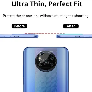 4IN1 Screen Protector, Stiklo+Kamera Filmas Xiaomi Redmi 10 10 9 9S 9T 8T 8 Pro Max 8A 9A 9C 9AT Mi Poco X3 NFC M3 10T Pro Lite