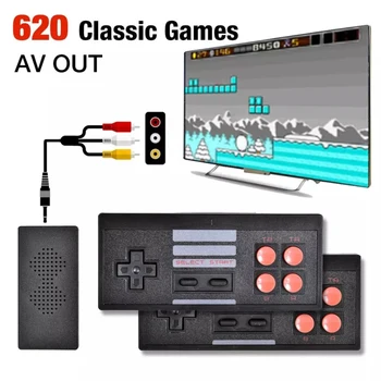 4K Vaizdo Žaidimų Konsolės Pastatytas 600 Klasikiniai Žaidimai, Mini Retro Konsolės Bevielio ryšio Valdiklis, HDMI Suderinamus Išėjimo Dual Play