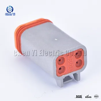 5 rinkiniai DT 4 Pin auto vandeniui elektros jungtis female kabelio jungtis DT06-4S su pin 16-22AWG