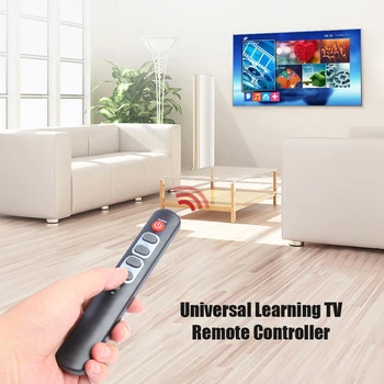 6 Klavišą Universalus Mokymasis, Nuotolinio Valdymo Didelis Mygtuką Kopijuoti Spindulių Nuotolinio Elektroninio Smart Home Reikmenys, TV Box, STB DVD