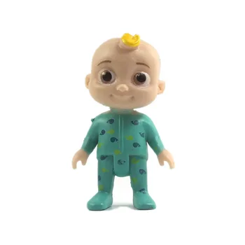 6pcs/set 6cm PVC Kūdikių Modelis JJ Cocomelon Anime Pav Žaislai Vaikams