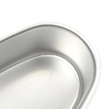 Aliuminio Lydinys Mirti Ovalo Formos Tortas Pelėsių Torto Formą Kepimo Indą Kepimo Formų Visos Modelis Bakeware Įrankis Cozinha