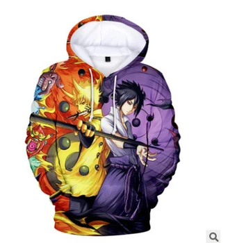 Anime Hoodie Vyrų/Moterų Anime Drabužių Streetwear Palaidinukė Animacinių filmų Laisvalaikio Akatsuki Cosplay Harajuku hoodies Kailis Viršūnes megztinis