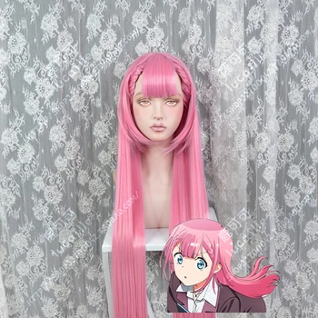 Anime Mafuyu Kirisu moterų Rožinis perukas Cosplay kostiumų Bokutachi wa Benkyou ga Dekina atsparus karščiui plaukų Cosplay Perukai + Perukas Bžūp