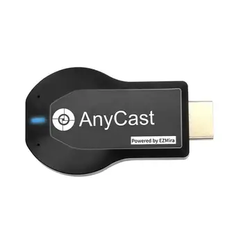 Anycast M2 Plius HDMI suderinamus TV Stick Ekrano Atvaizdavimas Belaidžio WiFi Ekranas Dongle TV Imtuvas Miracast 