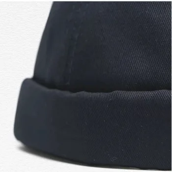 Aukštos Kokybės Brimless Skrybėlę Vyrai Moterys Įrengtas Kupolas Kepuraitė Kalpokių Vasaros/Pavasario Nesąžiningi Bžūp Žiūrėti Kepuraitė Melionas Bžūp Moliūgų