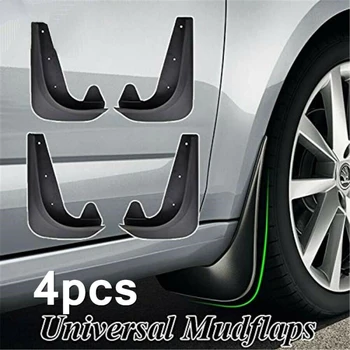 Aukštos kokybės EVA Plastiko Purvasargių 4pcs Automobilių Universalus Purslų Ir Dėvėti, atsparus Purvasargių Automobilių Reikmenys