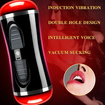 Automatinis Vyrų Masturbator Taurės Vakuuminis Kišenėje Kulka Vibratorius Nekilnojamojo Pūlingas Vigina Intymi Oralinio Sekso Žaislai Realus Čiulpti Vyrų
