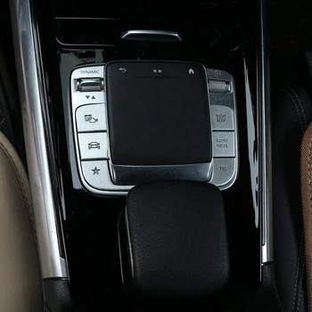 Automobilio Centrinio Valdymo Funkcija Multimedijos Mygtukas Lipdukas Padengti Apdaila Benz a B CLA GLB GLA Klasės W177 W247 Universalios