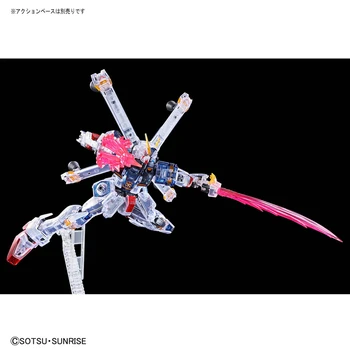 BANDAI Montavimas Modelis Riba RG 1/144 Mobile Suit Crossbone Gundam X1 Spalva Skaidri Veiksmų Žaislas Duomenys Vaikų Dovanų