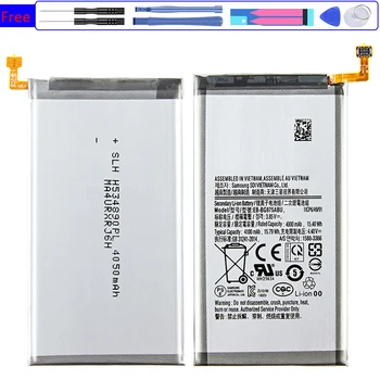 Baterija EB-BG975ABU 4100mAh Samsung Galaxy S10 Plius S10+ S10 Plius SM-G975F/DS SM-G975U/W G975 G975F G975U S10Plus Bateria