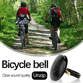 Bike Mini Bell Spiralės Sukimosi Žiedas Dizainas Ragų Garsiai Trapumą, Aišku, Garso Klasikinis Patvarus Kelių Kalnų Dviračių Priedų