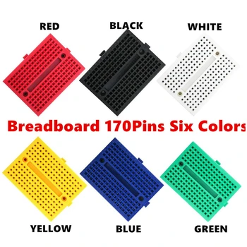 Breadboard 170 taškų Mini Solderless Prototipas Eksperimentas, Bandymas Breadboard 170 Kaklaraištis-taškų 35*47*8.5 mm arduino 