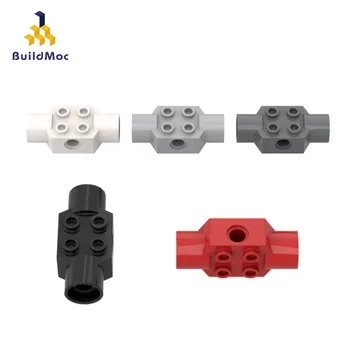BuildMOC 48172 2x2, jungiantis plytų su pin skyles ant abiejų pusių Statybinių Blokų Dalys 