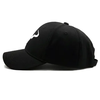 Bžūp kepuraičių Sunkvežimio vairuotojas Hat Kpop Skrybėlę Kamuolys Kepurės Vyrams Nadalio Teniso Žvaigždė Beisbolo Kepuraitė su Ragais Reguliuojamas Dizaineris Skrybėlę