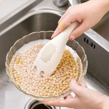 Daugiafunkcinis ryžių plovimo indų plovimo ryžių šaukštas magija namų apyvokos prietaisai nekenkia rankų plovimas