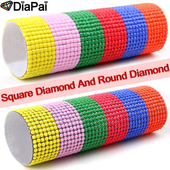 DIAPAI 5D Diamond Tapybos kvadratiniu/Turas 
