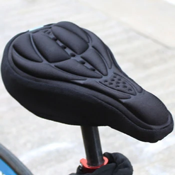 Dviračių Sėdynės Padengti Pagalvėlė Padengti 3D Super kvėpuojanti Dviračių Silikoninė Sėdynė, Kilimėlis, Dviračių, kalnų dviračių priedai ir reikmenys