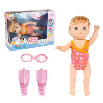 Elektros Plūdriosios Plaukimo Lėlės-Vaikų Žaislai Plaukimo Žaislai Plaukimo Lėlės Įdomios Lėlės Maudymosi Žaislai