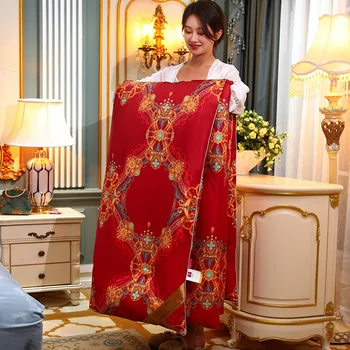 Europos Stiliaus Tencel Aukso Šilko Antklodė Visą Medvilnės Padengti, Specialusis Modelis, Pavasarį, Rudenį Mulberry Nuoga Miegoti Namų Tekstilės Patalynę.
