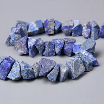 Gamtos Nereguliarus Laisvas Žalias Akmuo Grubus Mėlynas Lazuritas Karoliukai 10-13mm Mineralinių Kristalų Karoliukai Papuošalai Padaryti Karoliai 